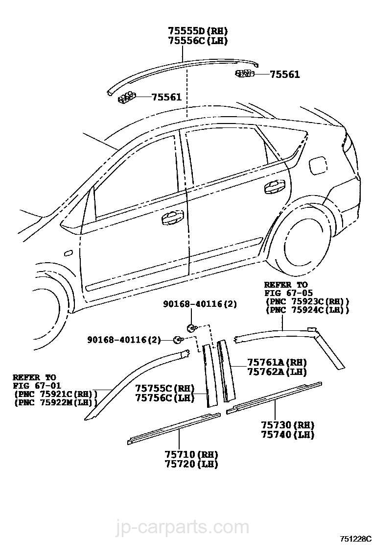 2008 prius parts diagram