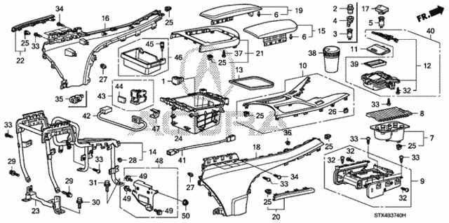 2008 acura mdx parts diagram