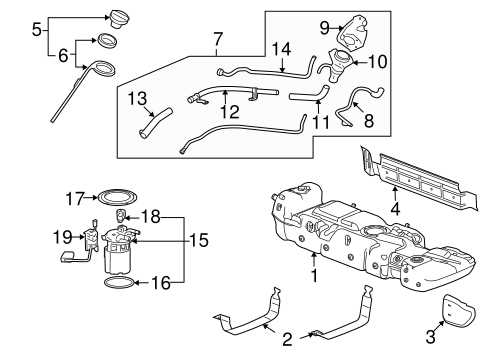 2008 cadillac escalade parts diagram