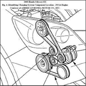 2008 honda odyssey parts diagram