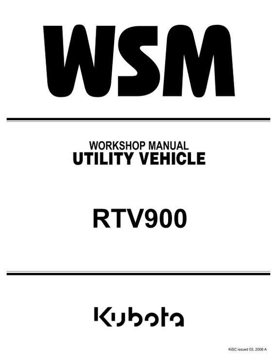 2008 kubota rtv 900 parts diagram