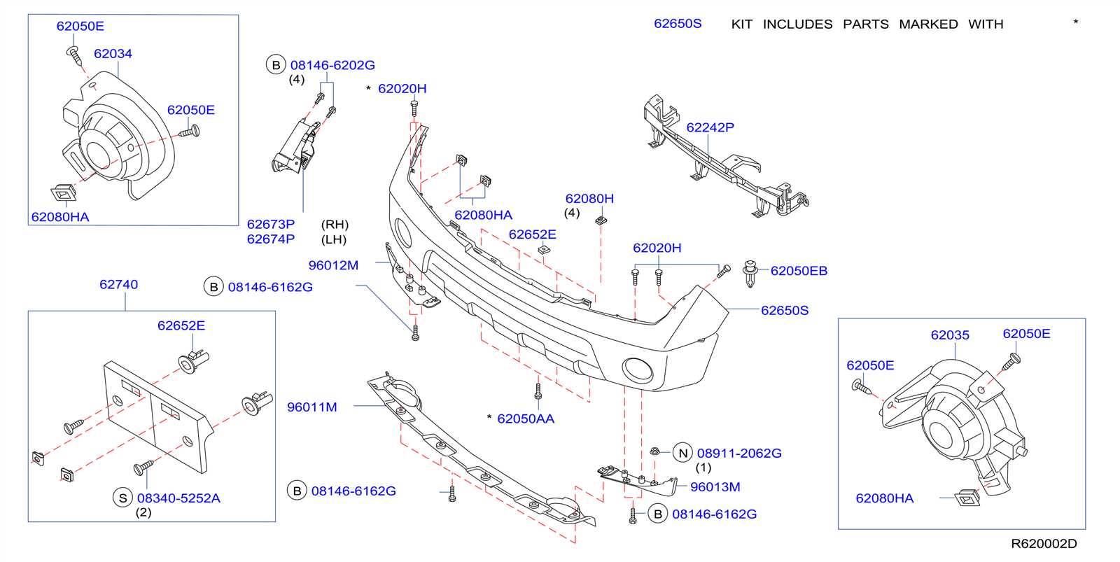 2008 nissan frontier parts diagram