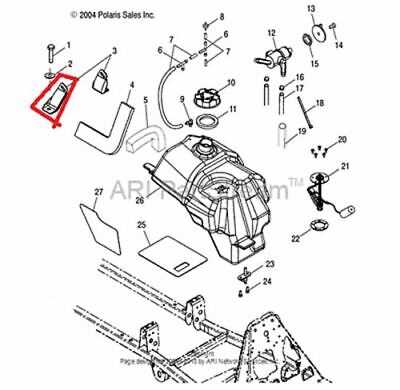 2008 polaris sportsman 500 parts diagram