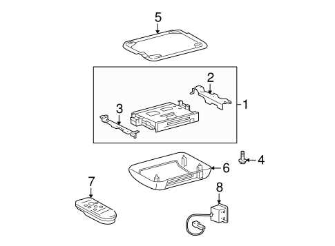 2008 toyota highlander parts diagram