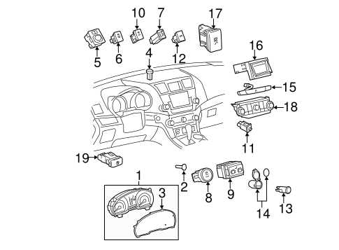 2008 toyota highlander parts diagram