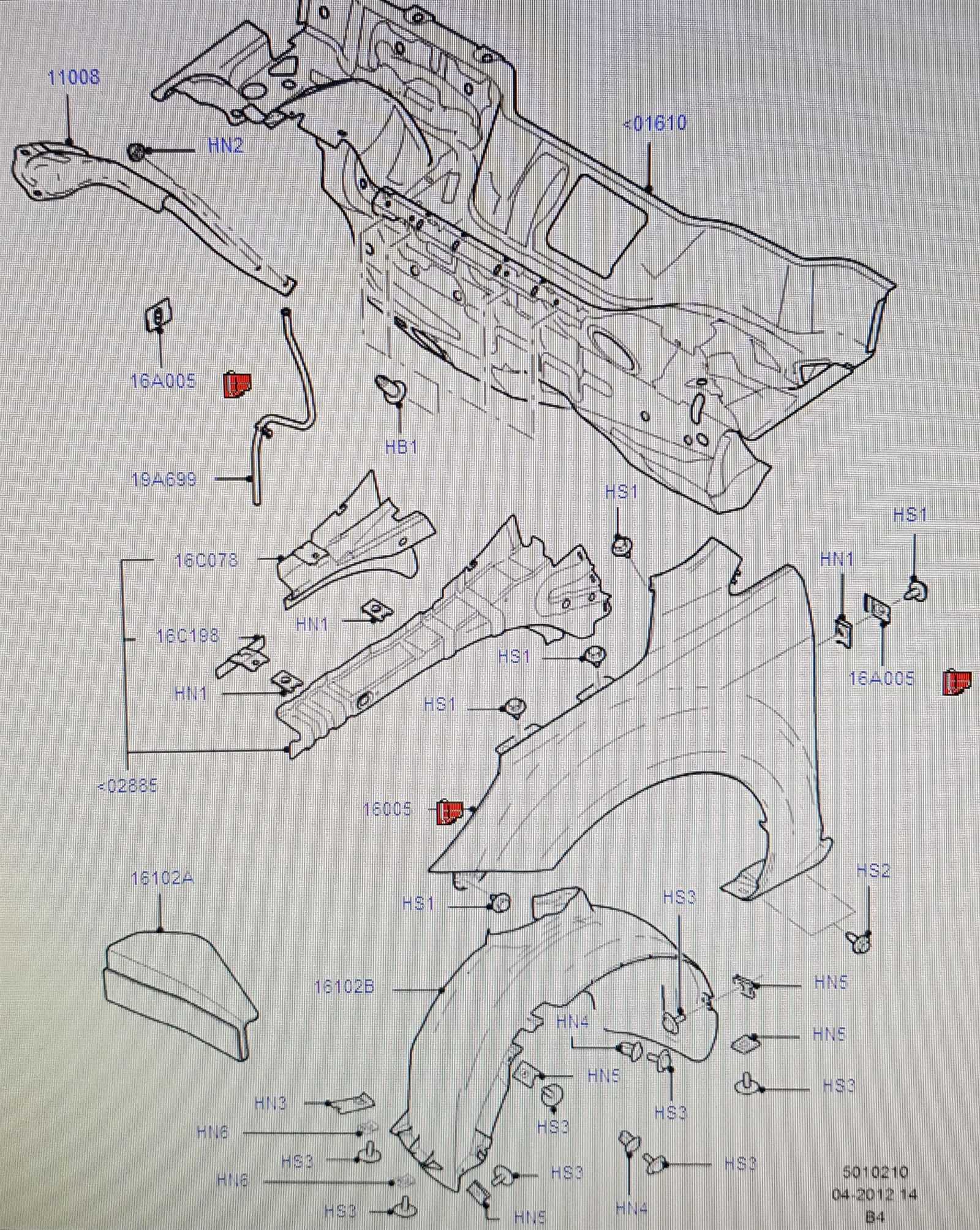 2009 ford focus parts diagram