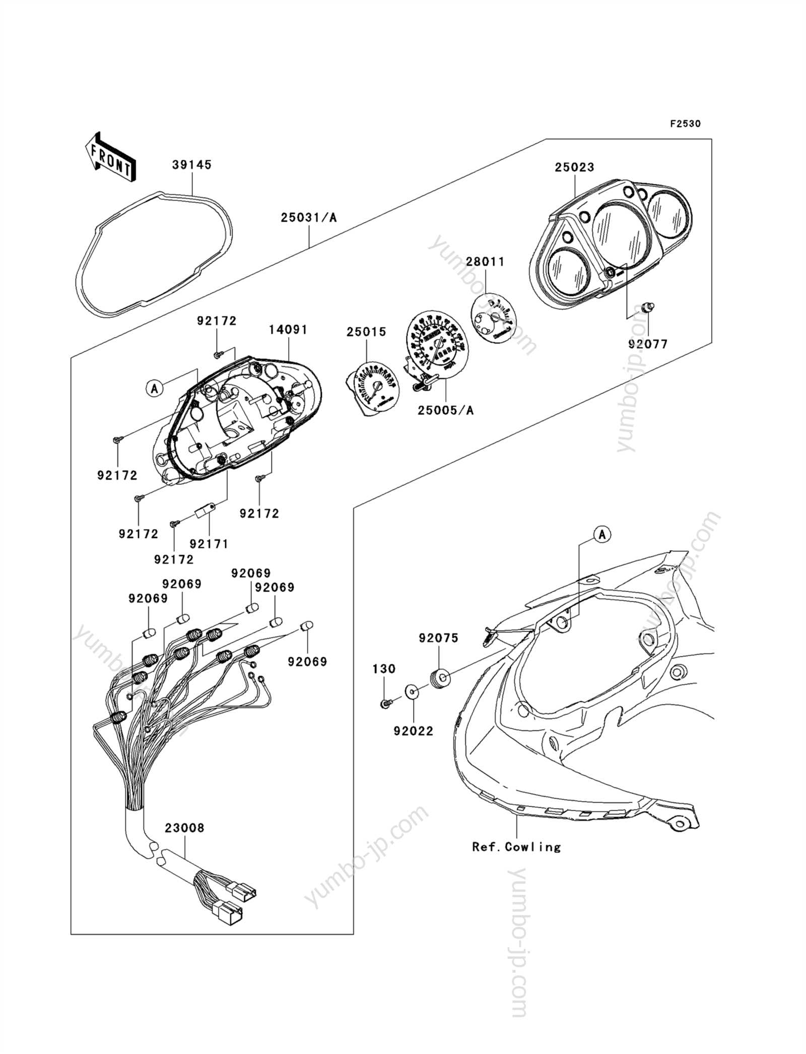 2009 kawasaki ninja 250r parts diagram