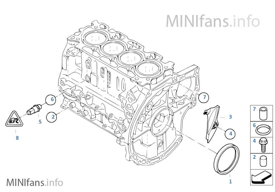 2009 mini cooper engine parts diagram