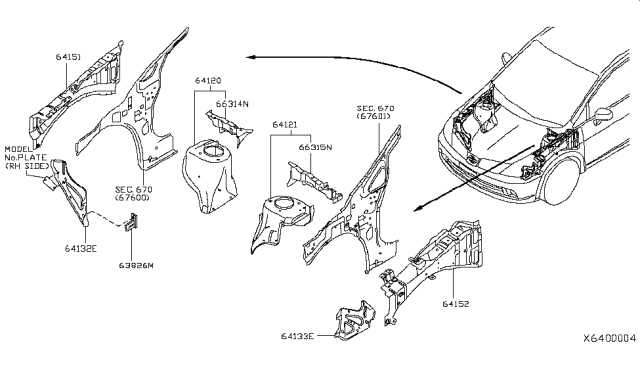 2009 nissan versa parts diagram