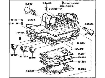 2010 toyota corolla body parts diagram