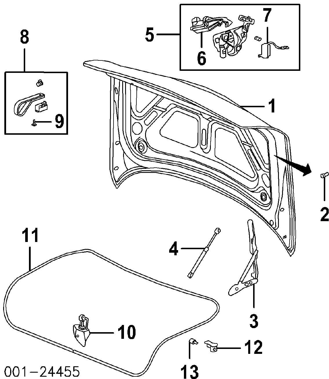 2010 chevy impala parts diagram