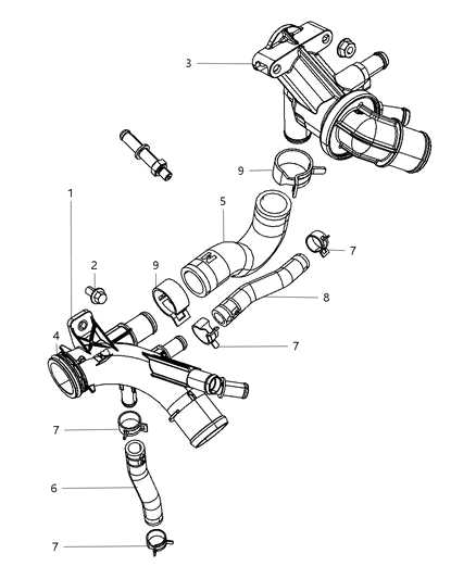 2010 chrysler town and country parts diagram