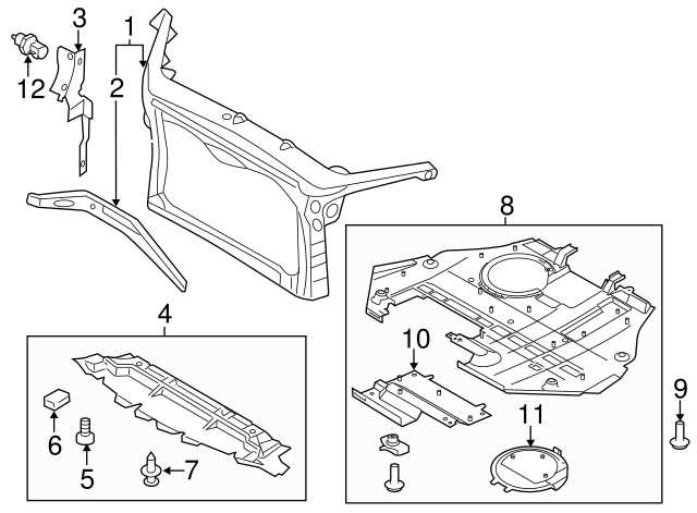 2010 ford fusion parts diagram