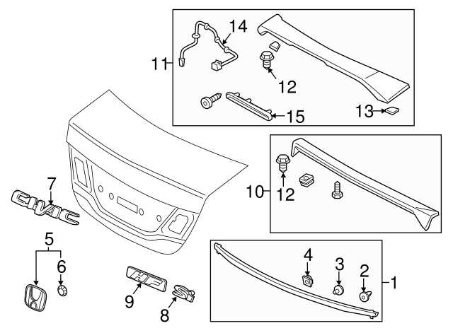 2010 honda civic parts diagram