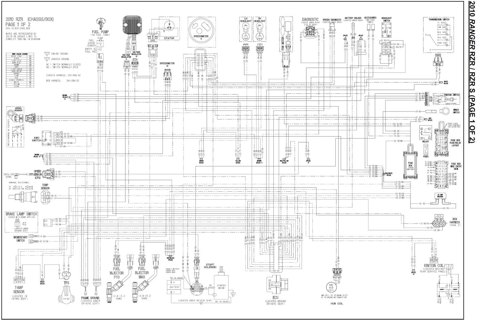 2010 polaris ranger 800 xp parts diagram