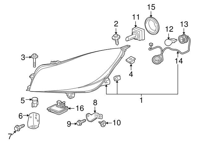 2011 buick regal parts diagram