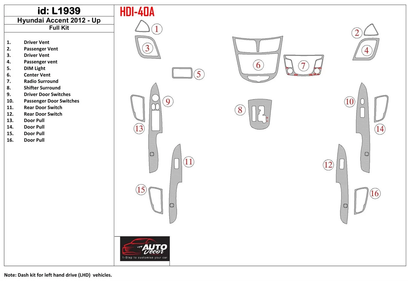 2012 hyundai accent parts diagram