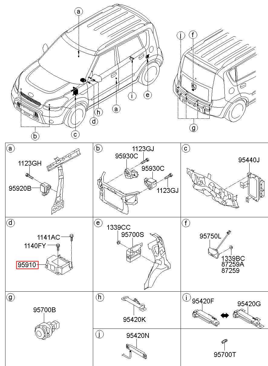 2012 kia soul parts diagram