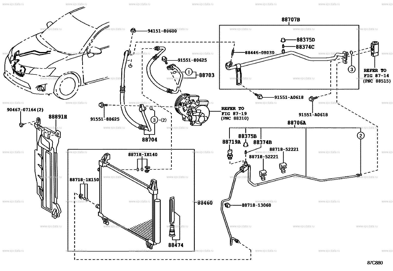 2012 toyota corolla parts diagram