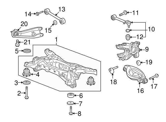 2012 honda pilot parts diagram