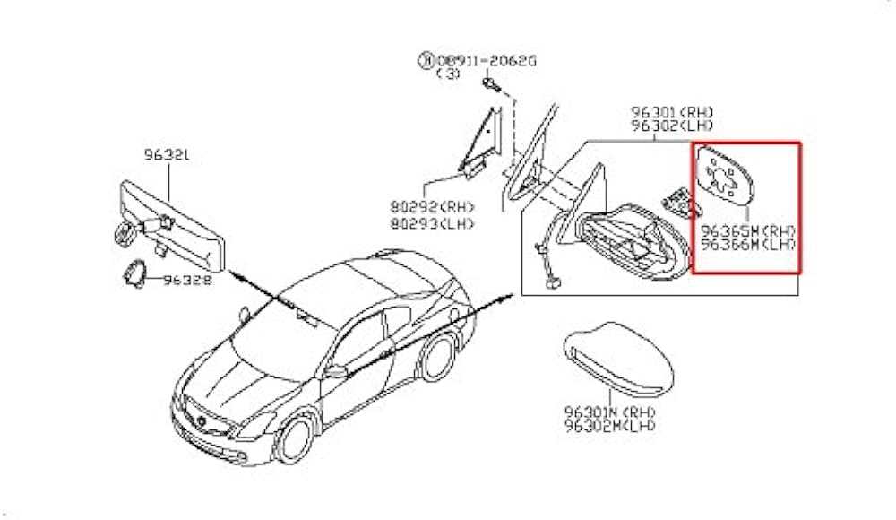 2012 nissan altima parts diagram