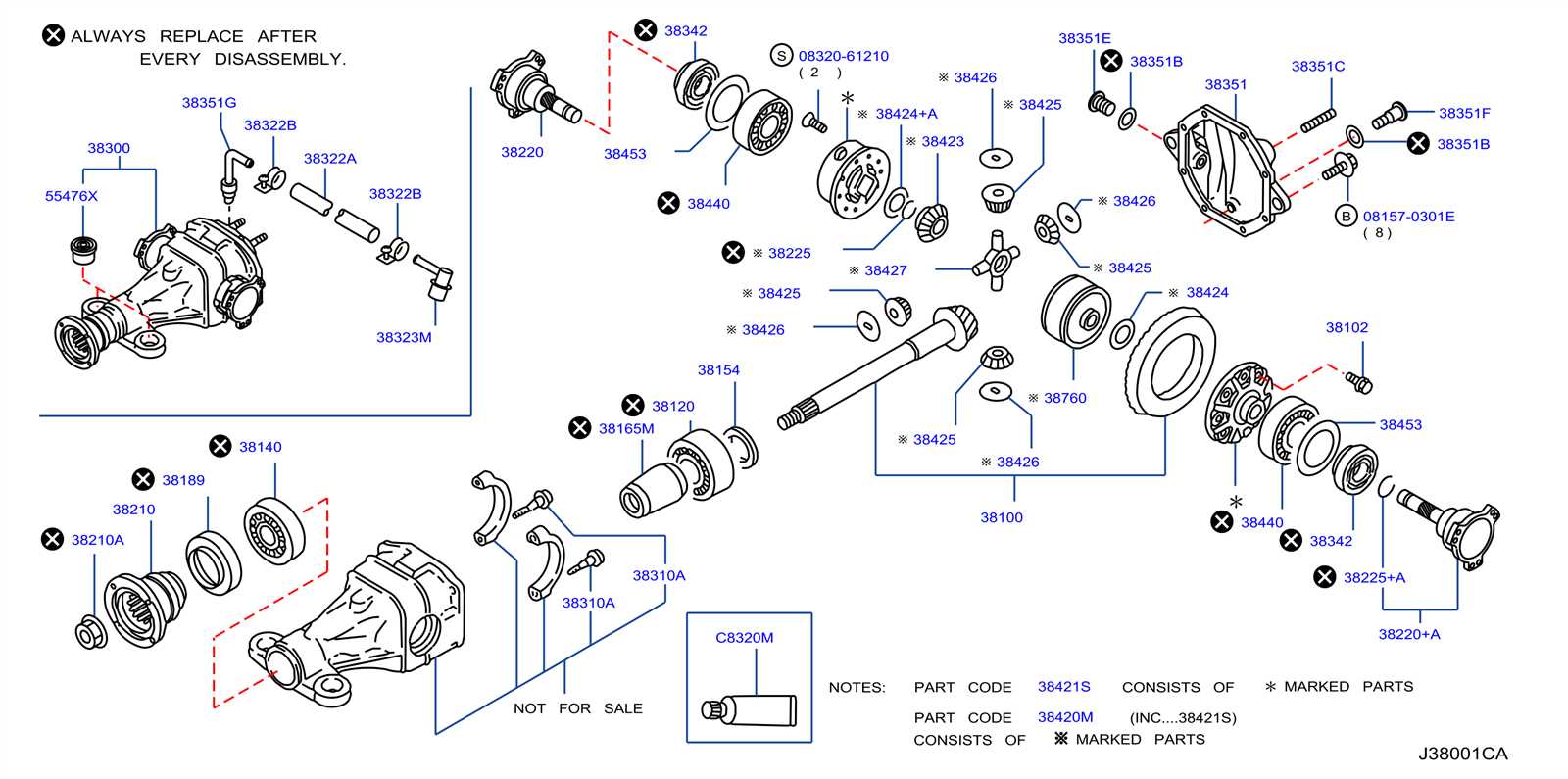 2012 nissan murano parts diagram