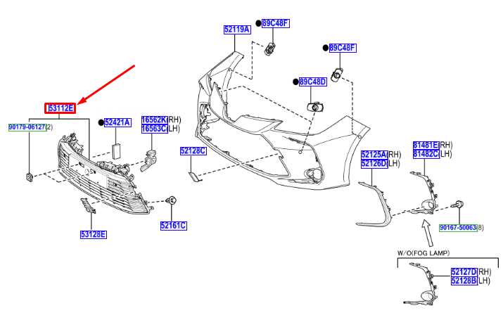 2012 toyota corolla parts diagram