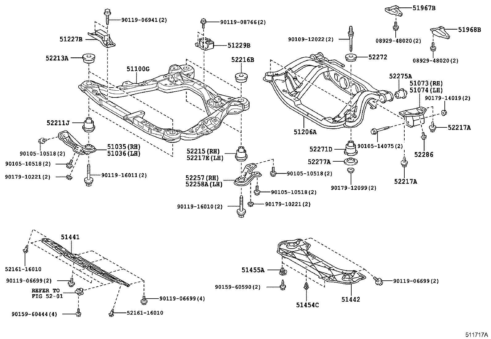 2012 toyota highlander parts diagram