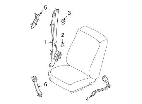 2013 ford f150 seat parts diagram