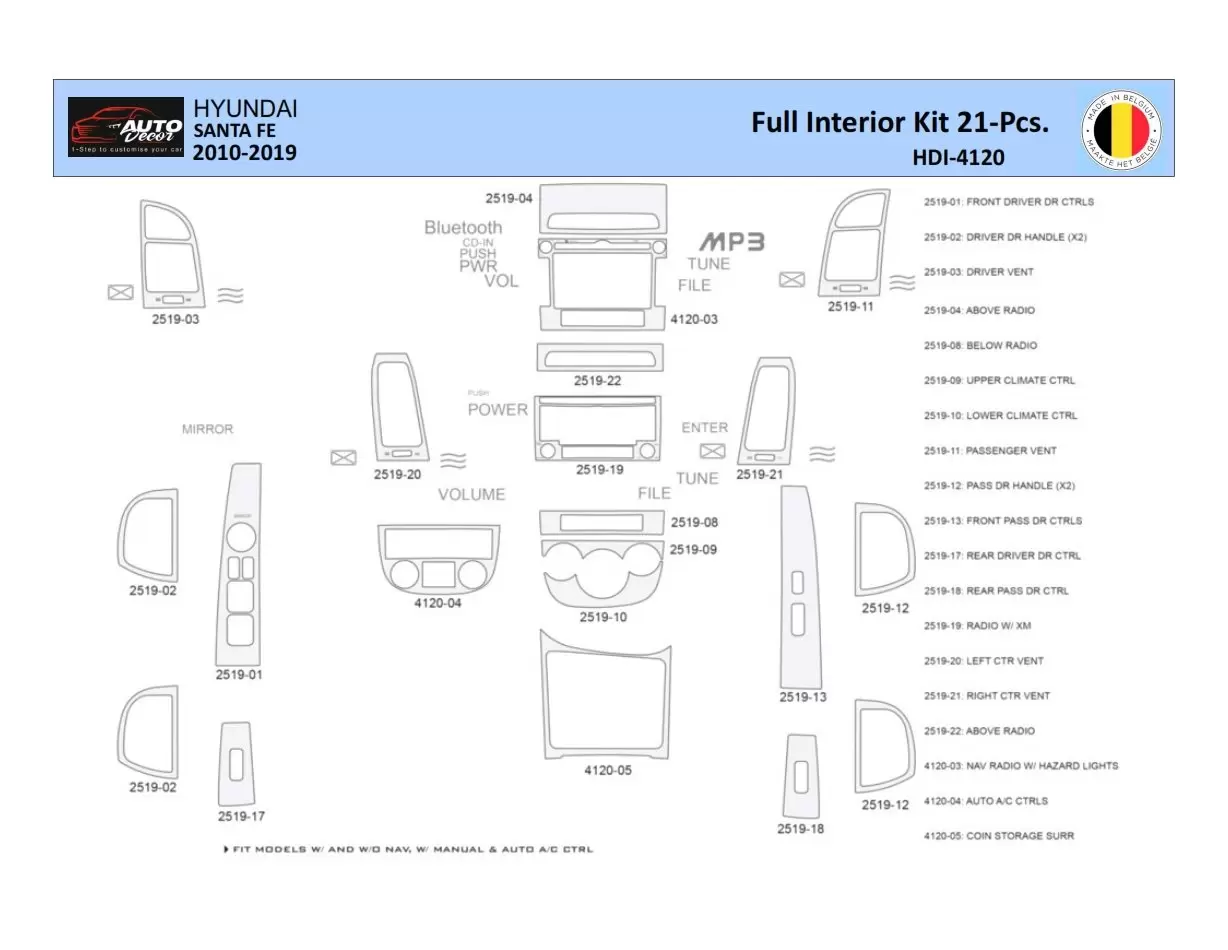 2013 hyundai santa fe parts diagram