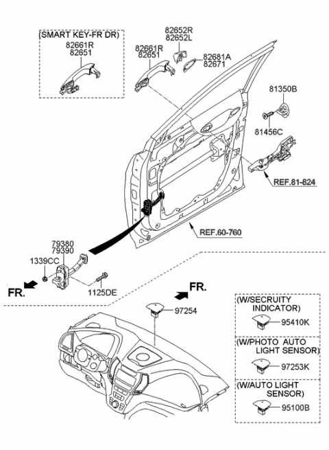 2013 hyundai santa fe parts diagram