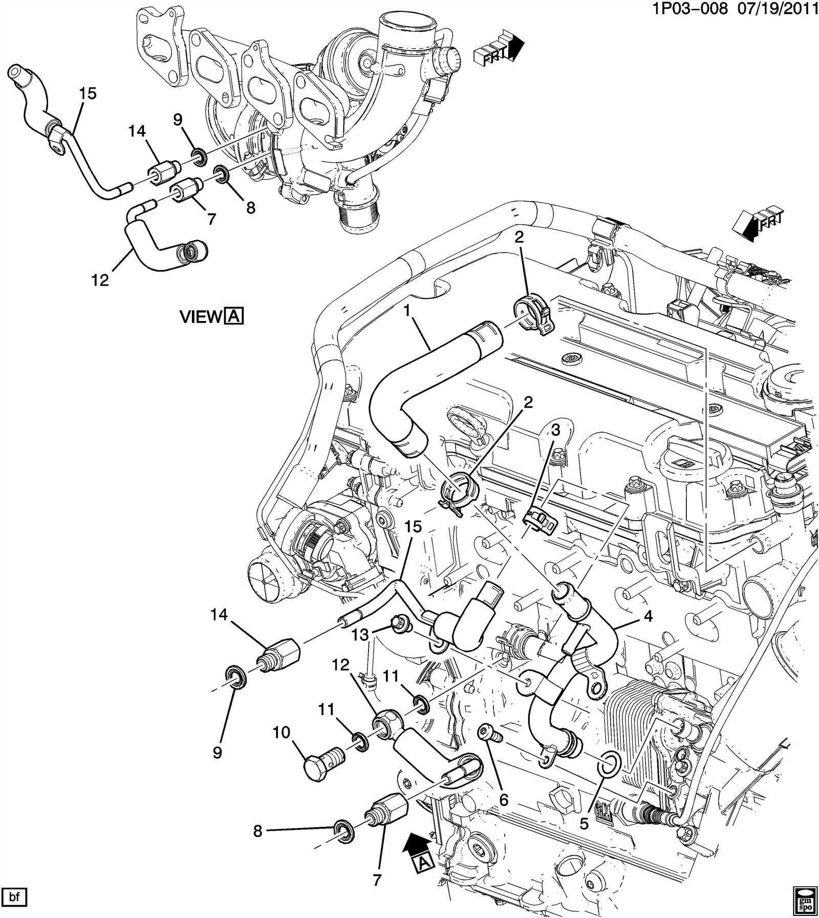 2013 chevy cruze engine parts diagram