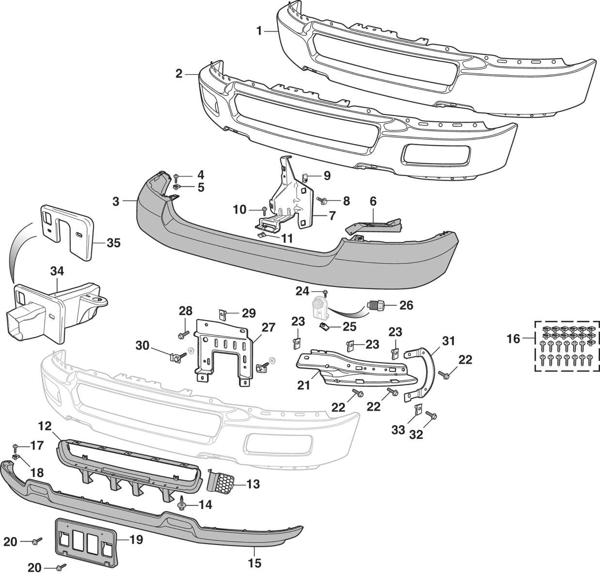 2013 f150 tailgate parts diagram