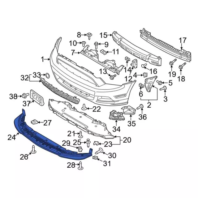 2013 f250 front end parts diagram