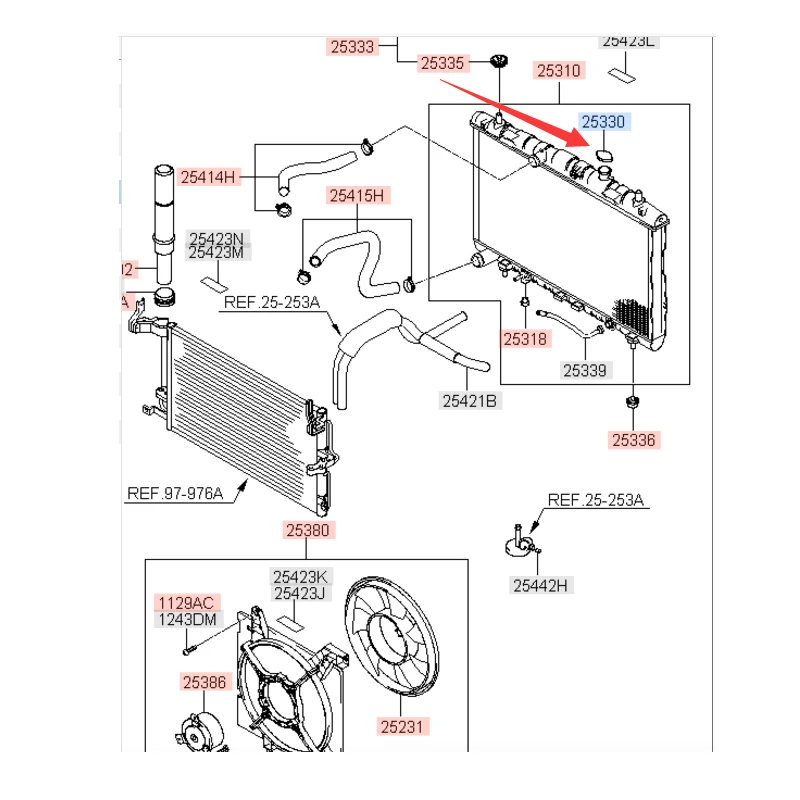 2013 hyundai santa fe parts diagram