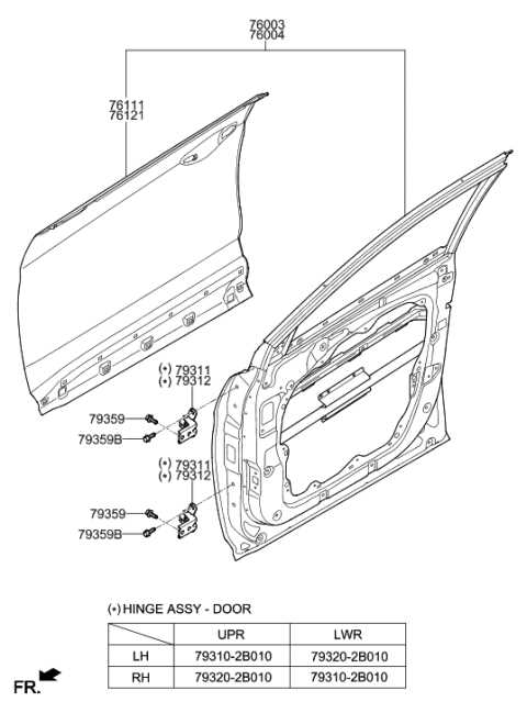 2013 hyundai santa fe parts diagram