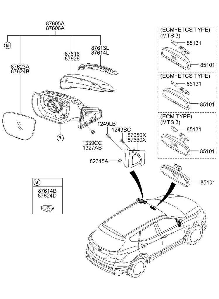 2013 hyundai santa fe parts diagram