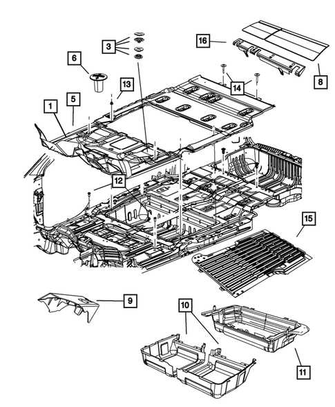 2014 dodge grand caravan parts diagram