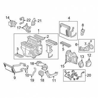 2014 honda pilot parts diagram