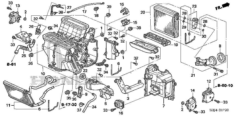 2014 honda pilot parts diagram