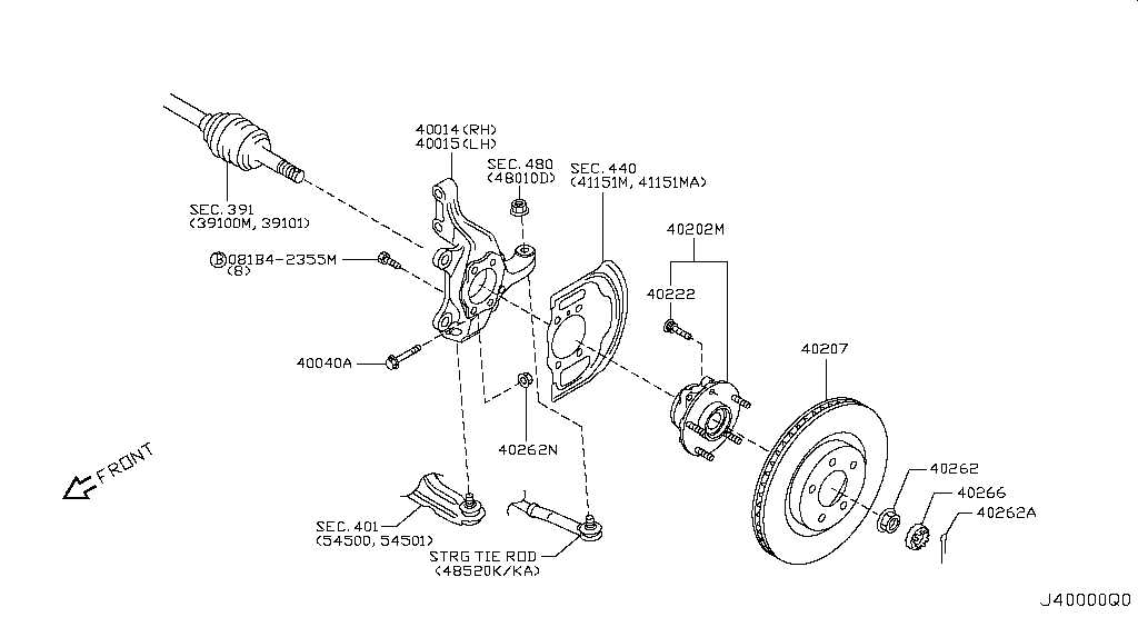 2014 nissan rogue parts diagram