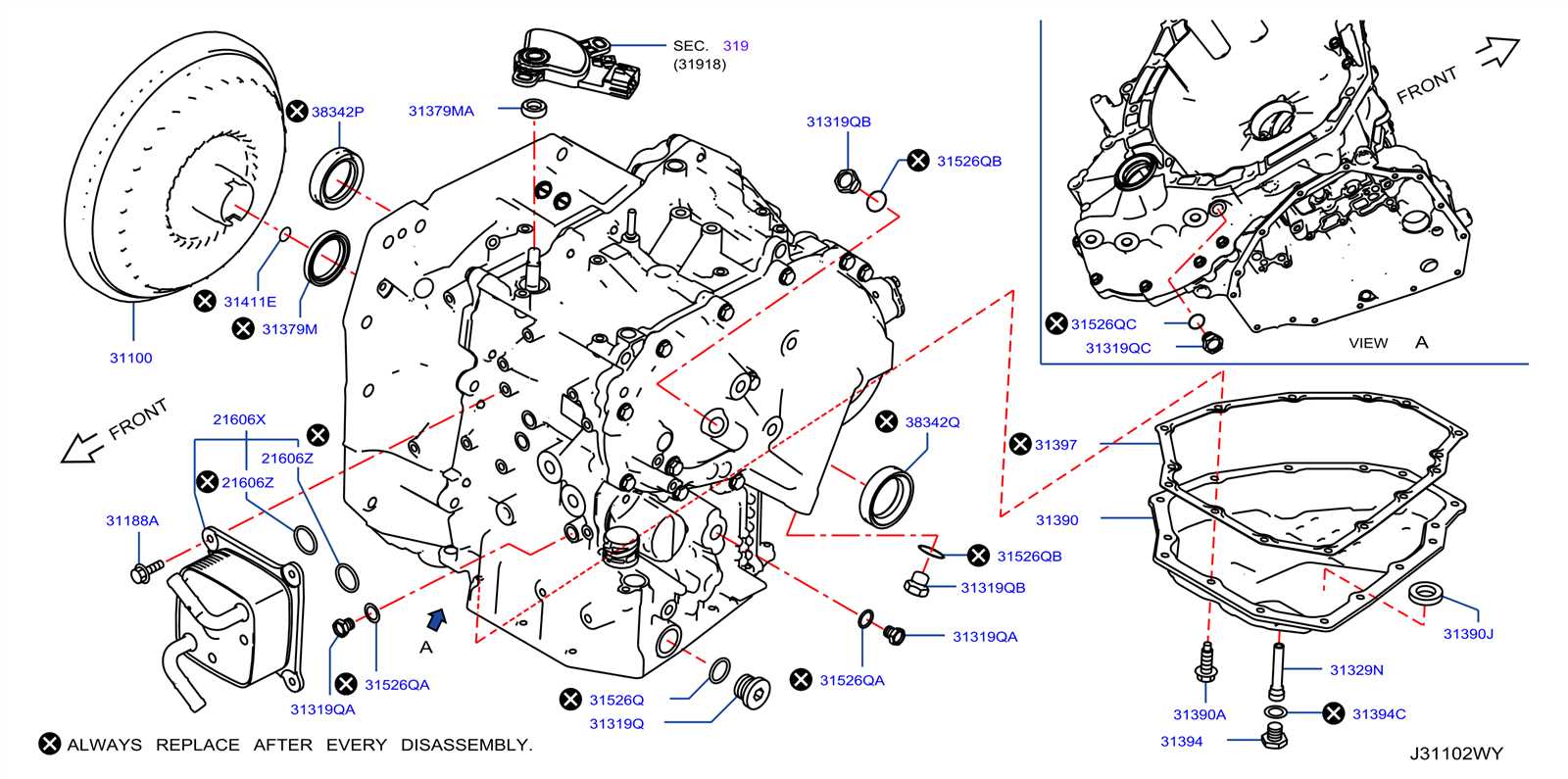 2014 nissan versa parts diagram