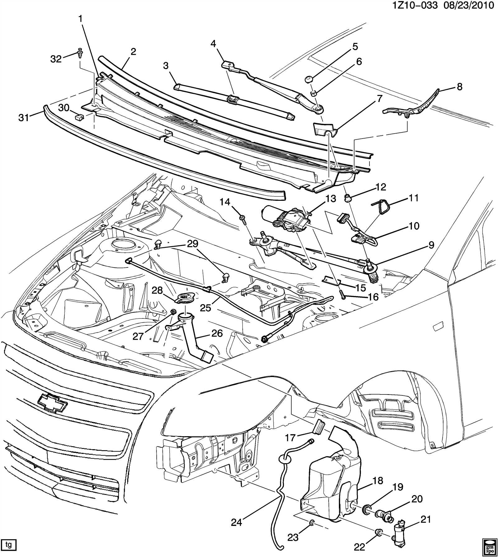 2014 chevy malibu parts diagram