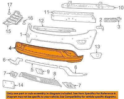 2014 jeep grand cherokee body parts diagram