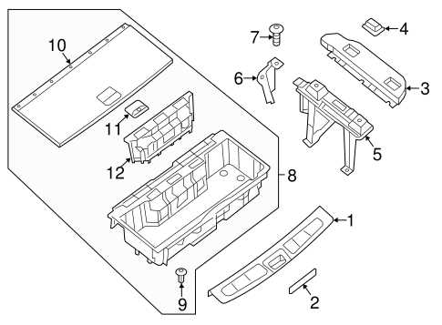 2014 nissan pathfinder parts diagram