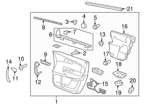 2015 gmc acadia parts diagram