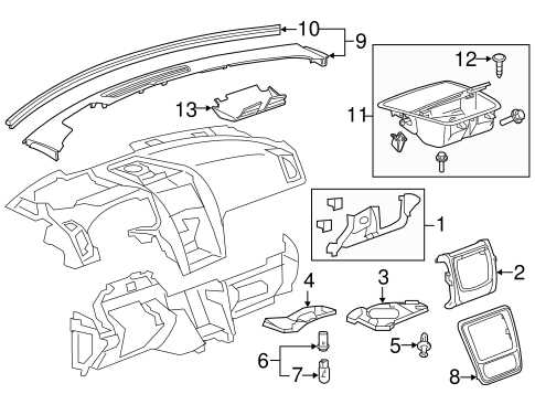 2015 gmc acadia parts diagram