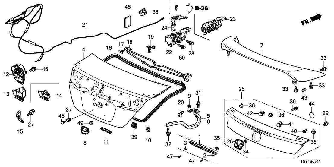 2015 honda civic parts diagram