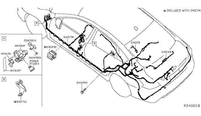 2015 nissan altima body parts diagram