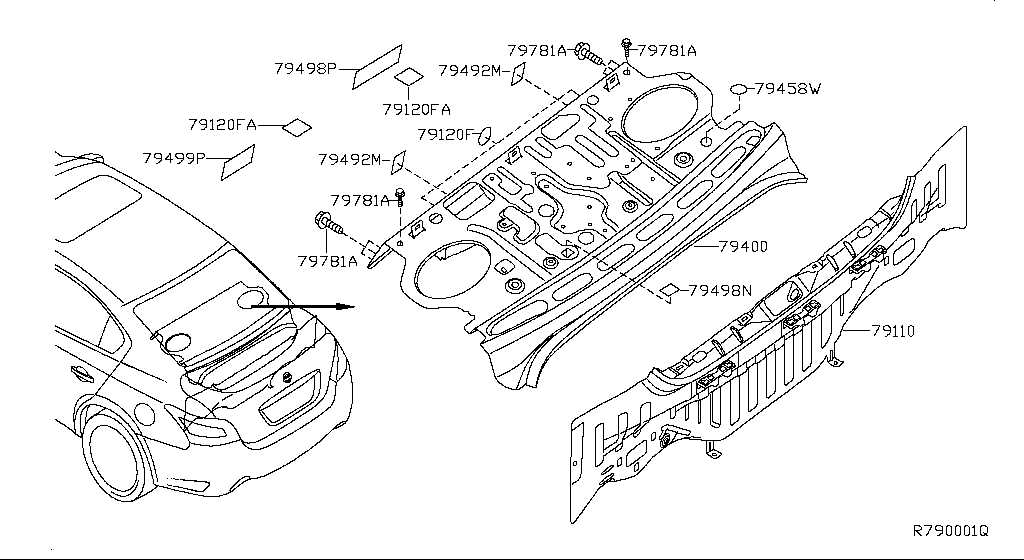 2015 nissan altima body parts diagram